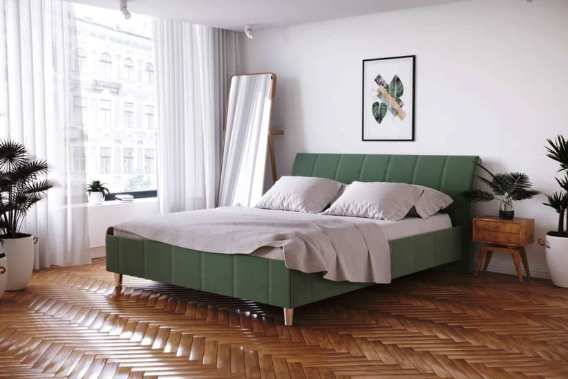 Łóżko Tapicerowane 80263