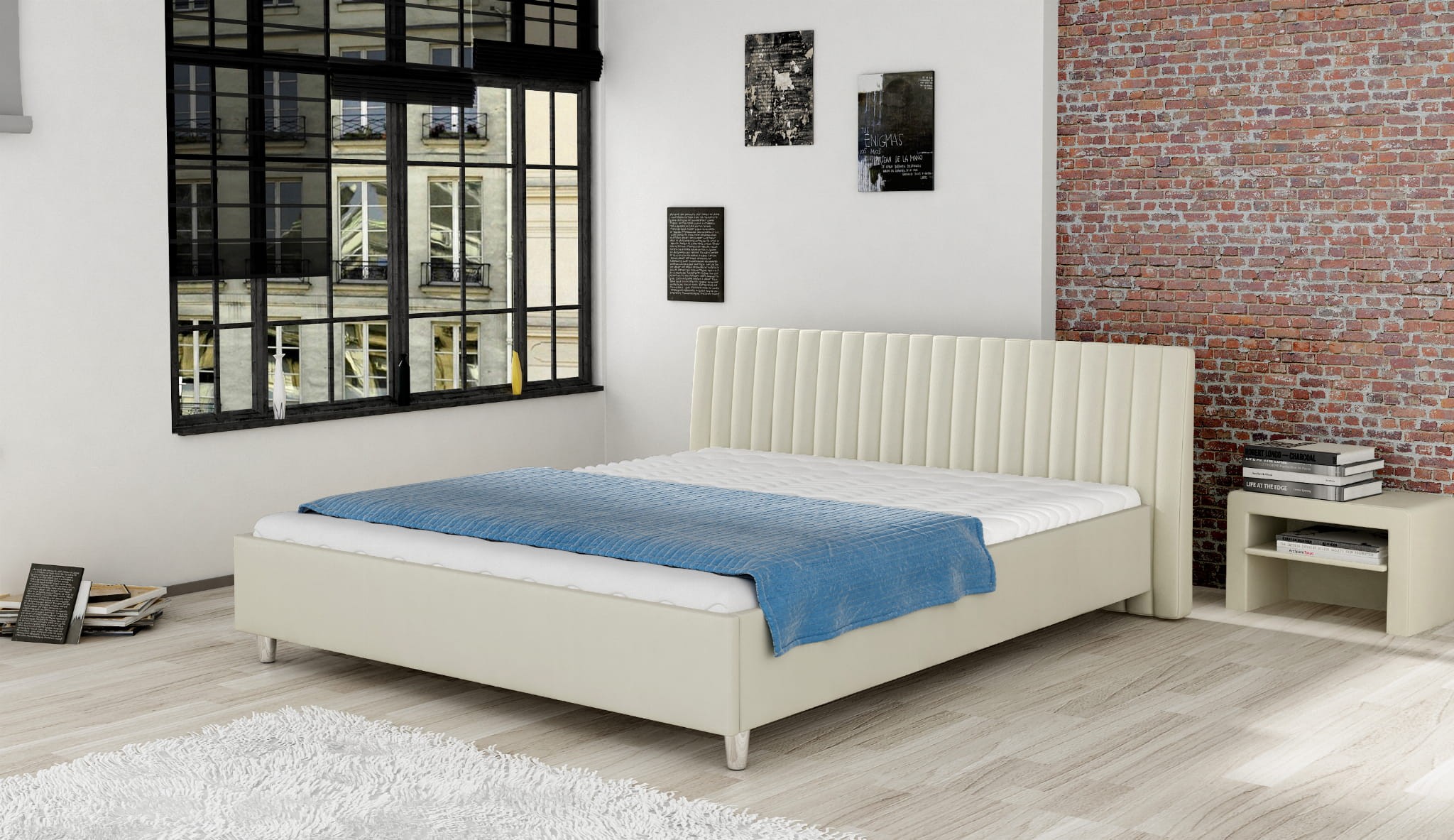 Łóżko Tapicerowane 80265