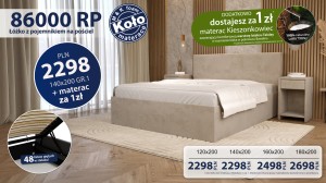 Łóżko Tapicerowane 8600