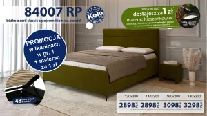 Łóżko Tapicerowane 84007 PROMO