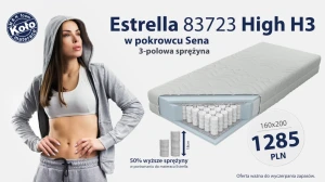  Materac Estrella High 160x200