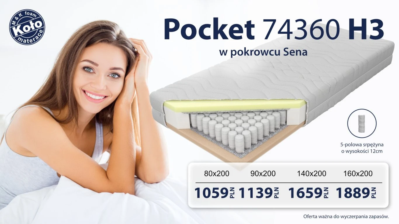  Materac Pocket 74360 H3 