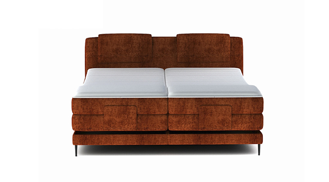 WAVE  łóżko z tkaniny