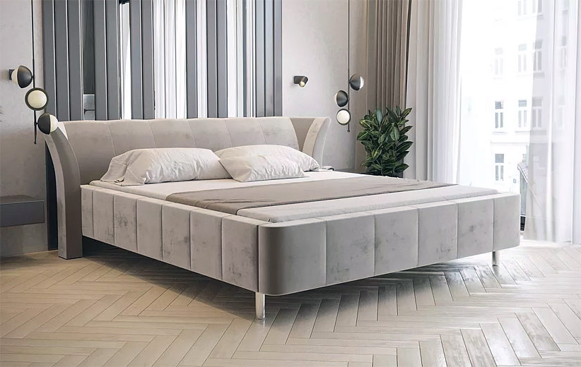 łóżko 80295 miękkie duże łóżko