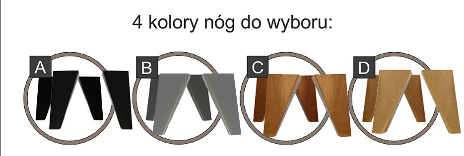 nogi do łózka