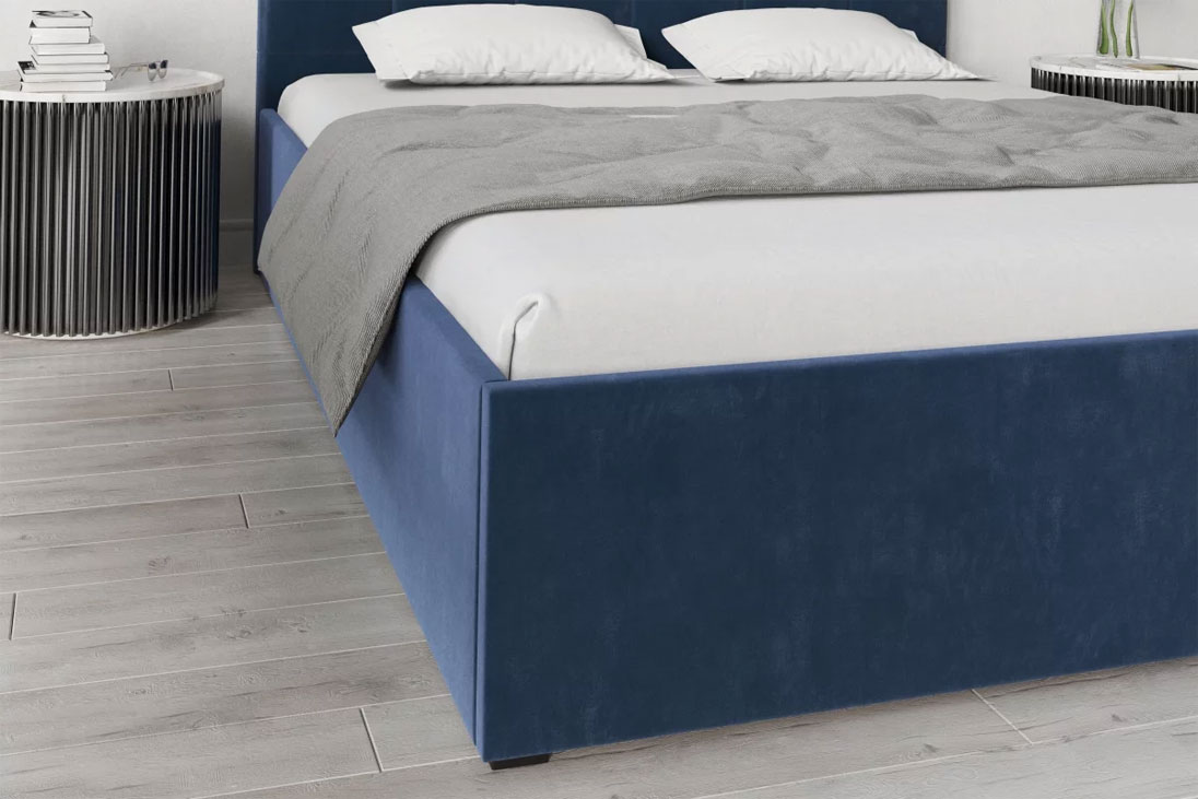 korpus do łóżka na ślizgach