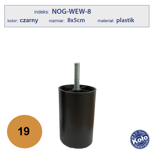 nóżka 19 do łóżkq