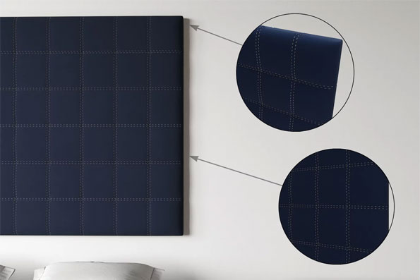 panel tapicerowany na ścianę 040