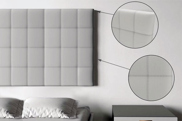 panel tapicerowany na ścianę 040