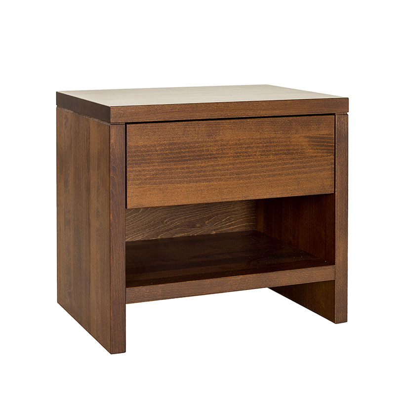 szafka nocna z litego drewna