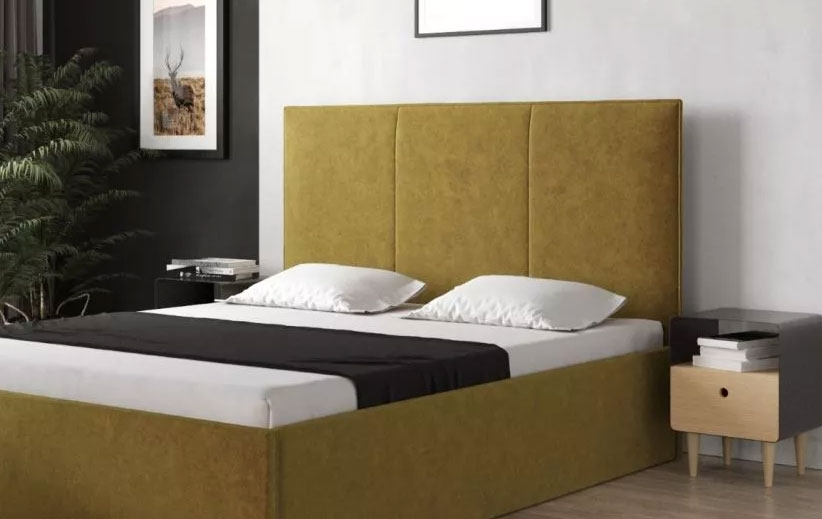 tapicerowany zagłówek łóżka z 94